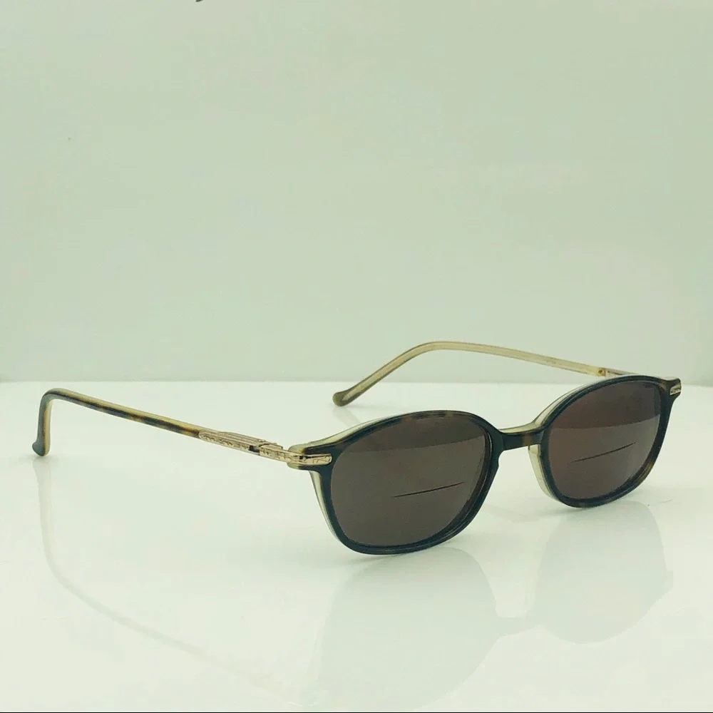 RefleXions Brown Oval Sunglasses Frames